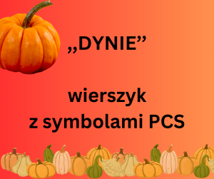 Wierszyk o dyni z symbolami PCS