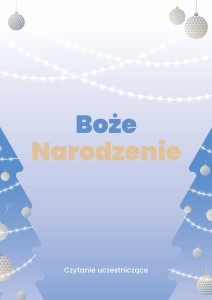 Boże Narodzenie - czytanie uczestniczące z symbolami (AAC)